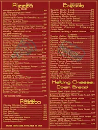 Krishna Cafe menu 2