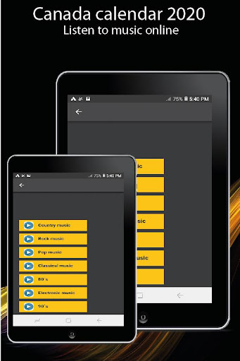 Canada calendar 2020 with holidays free