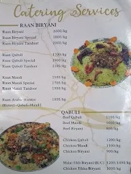 New Afghan Zaika Restaurant menu 6