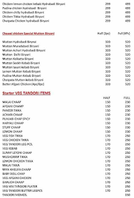 Chawla Chicken Social menu 8