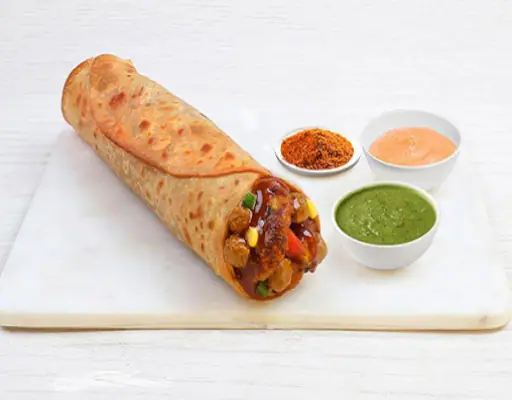 Chatpate Chole Roll