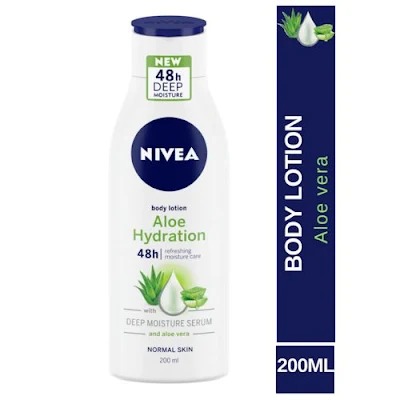 Nivea Body Lotion - Aloe Hydration, For Normal Skin