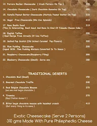 Cheesecake & Co. menu 2