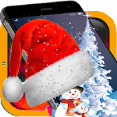 Santa Hats in Phone