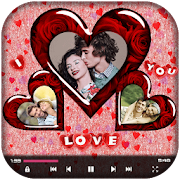 Love Video Maker With Song : Love Slideshow Maker  Icon