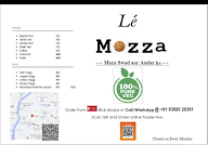 Lé Mozza menu 1