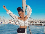 Actress Pearl Thusi stuns after taking pole dancing classes for more than a year.