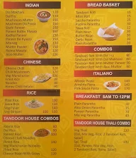 Tandoor House menu 1