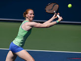 Alison Van Uytvanck wint in de 1e ronde en komt nu uit tegen Elise Mertens