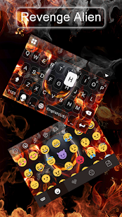 Revenge Alien Keyboard Theme Screenshots 2