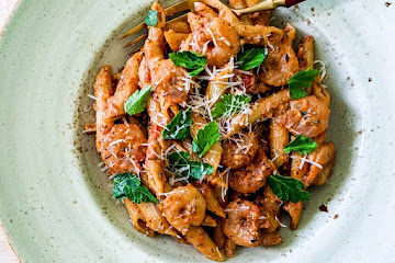 Shashlik Shrimp Pasta