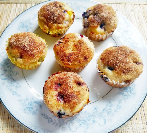 Blueberry Banana Muffins