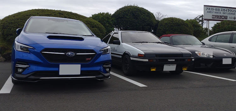 スプリンタートレノの朝練楽しい！・箱根大観山・セッティング中・ローテーションに関するカスタム事例の投稿画像6枚目