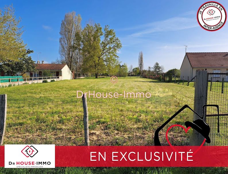 Vente terrain   à Saint-Maurice-sur-Fessard (45700), 58 000 €