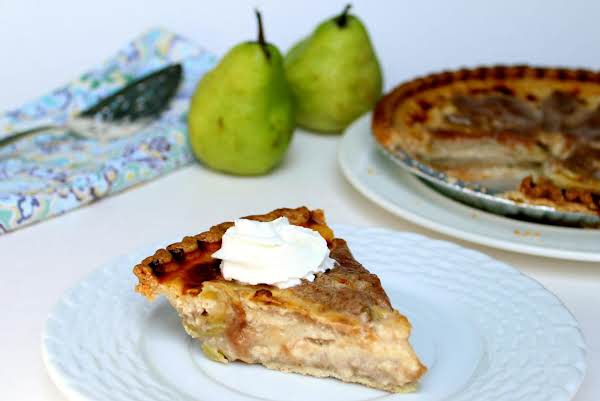 Pear Custard Pie_image