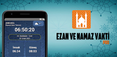 Ezan ve Namaz Vakti PRO Screenshot