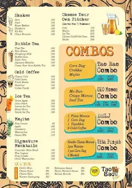 Taobao Corndog menu 2