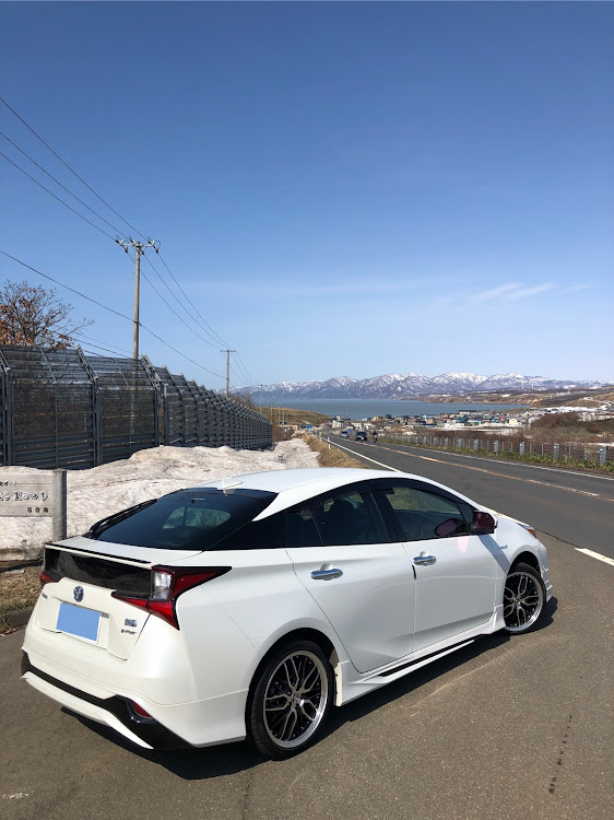 プリウスの車が好きな人と繋がりたい・プリウス50系後期・ame wheels・コロナが早く終息しますように・ドライブに関するカスタム事例の投稿画像1枚目