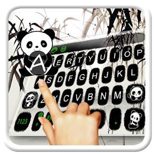 Lovely Panda Keyboard Theme  Icon