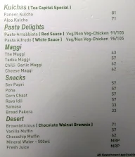 Tea Capital menu 3