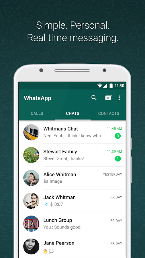 Whatsapp messenger on the app store   itunes.apple.com