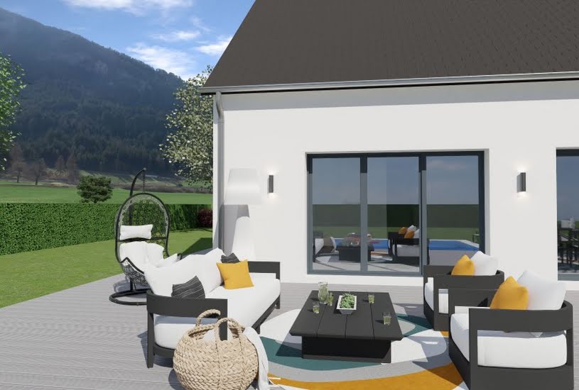  Vente Terrain + Maison - Terrain : 345m² - Maison : 95m² à Beaumont-la-Ronce (37360) 