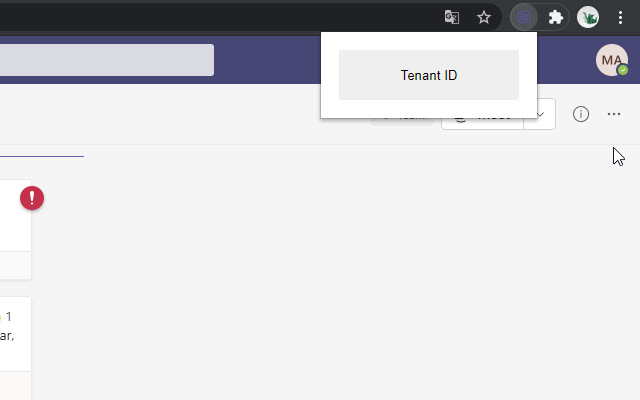 Dev Helper for Teams chrome extension