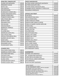 Supreme Sandwich Corner menu 1