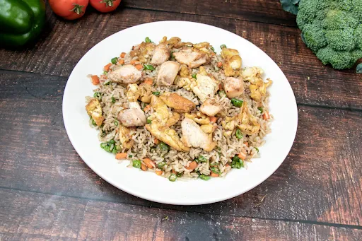 Egg Chicken Fried Rice