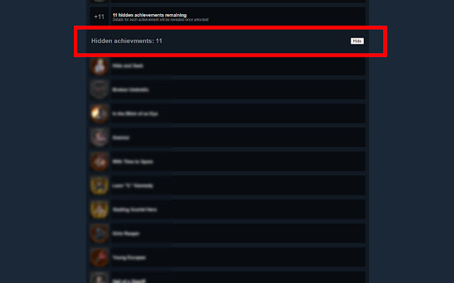 How to show up the game you are playing BUT hide game info like hours,  achievements : r/Steam