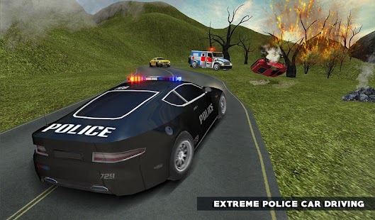 Ambulance Rescue Missions Police Car Driving Games Screenshot