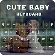 Cute Baby Keyboard  Icon