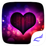 Cover Image of Unduh Purple Heart DIY Theme 1.0.0 APK
