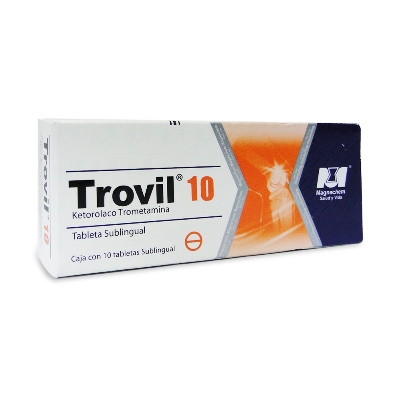 //Trovil 10mg 10tabletas Sublingual Ketorolac Magnachem Magnachem 10 mg 10 Tabletas Sublingual
