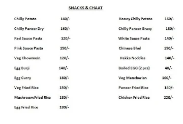 Kathi Egg Roll menu 