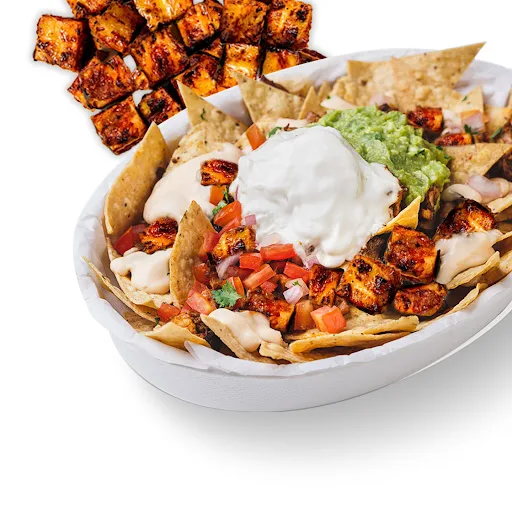 Barbeque Paneer Nachos (Mini)