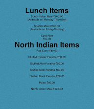 Navaruchi menu 7