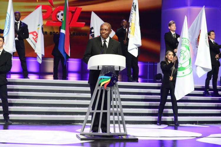 Irvin Khoza during the 2016/2017 PSL Awards evening at Sandton Convention Centre on July 10, 2017 in Johannesburg, South Africa.