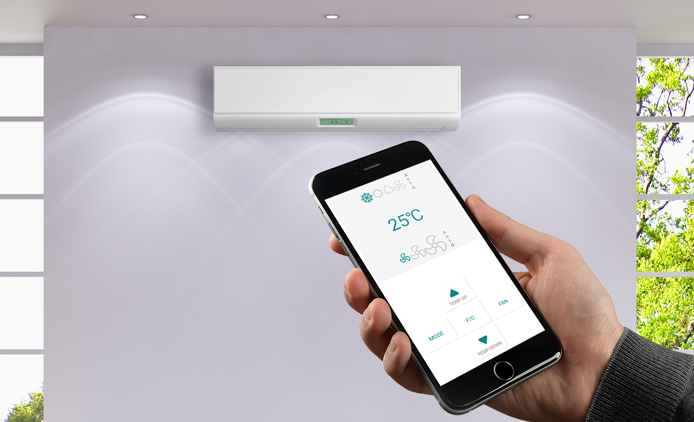 Android application Air conditioner remote control screenshort