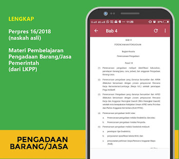 Perpres 16/2018 - PBJ Pengadaan Barang/Jasa - náhled