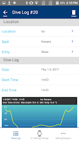 Z dive log  Manage & Set SCUBA Screenshot