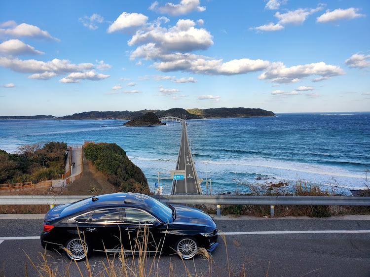 アコードの2023年もよろしくお願いします・ドライブ・角島・角島大橋に関するカスタム事例の投稿画像2枚目