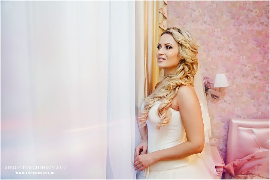 Wedding photographer Sergey Fomchenkov (sfomchenkov). Photo of 15 December 2013