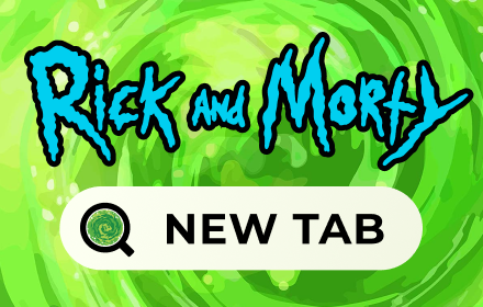 Rick and Morty NewTab chrome extension