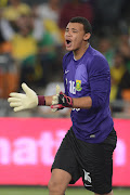 Ronwen Williams during the International Friendly match between South Africa and Brazil at FNB Stadium on March 05, 2014 in Johannesburg, South Africa. (Photo by Lefty Shivambu/Gallo Images)