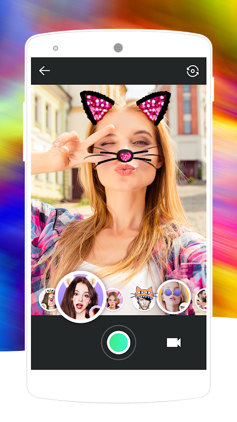 Cat Face Camera-Cat costumes filters&live stickerのおすすめ画像2