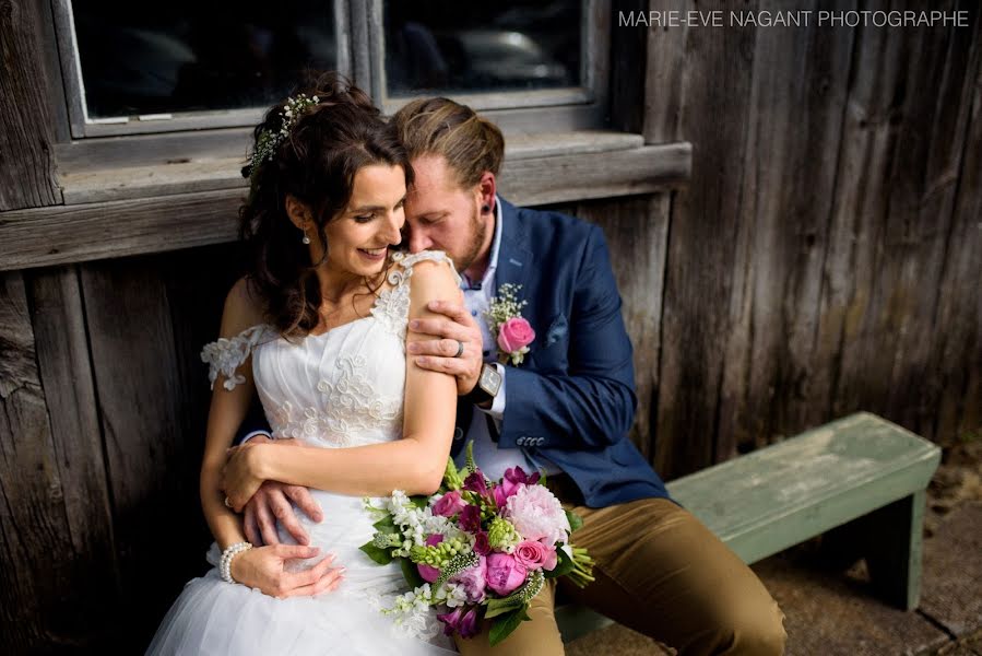 Vestuvių fotografas Marie-Eve Nagant (marieevenagant). Nuotrauka 2019 gegužės 9