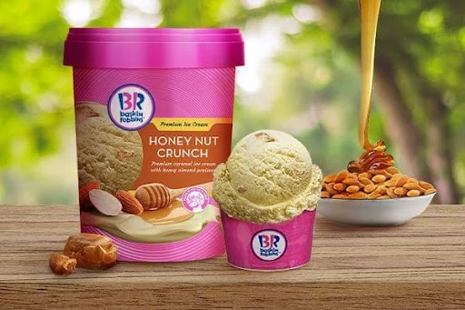 Honey Nut Crunch Ice Cream
