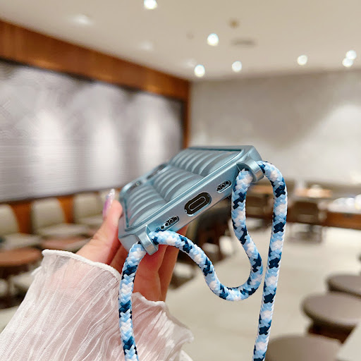 Title 2, One-piece Matte Plaid Cross-body Lanyard Phone ...