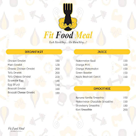 Fit Food Meal menu 1